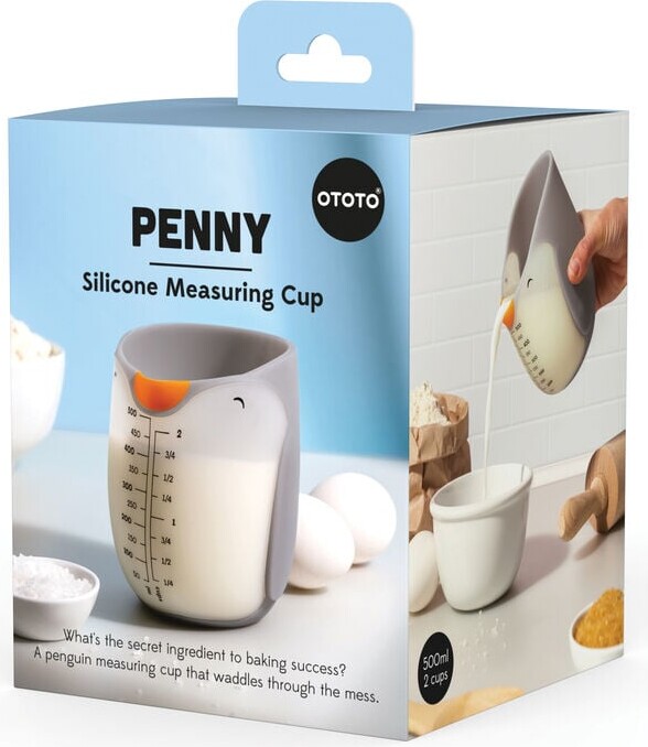Ototo - Penny Silicone Measuring Cup - Orange