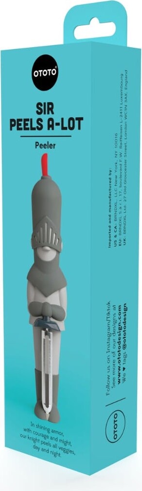 Ototo - Skrællekniv - Sir Peels A-Lot - Rød