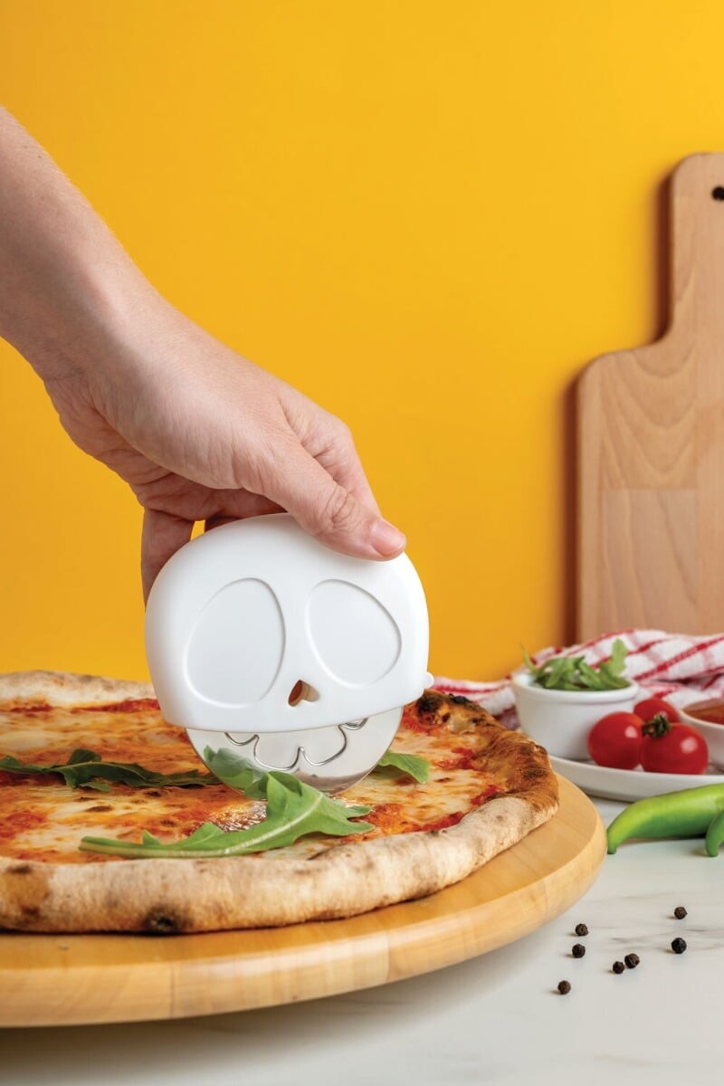 Ototo - Slice Reaper Skull Pizza Cutter - Pizzaskærer