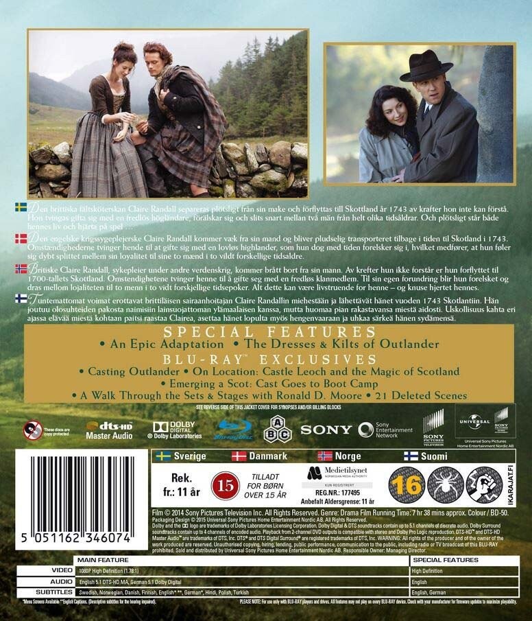 Outlander - Sæson 1 - Volume 1