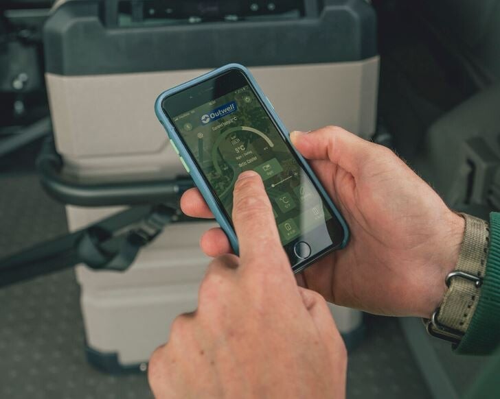 Outwell - Arctic Frost 45 Køleboks Med Kompressor Og Hjul - 45 6 L