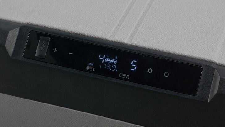 Outwell - Arctic Frost 55 Køleboks Med Kompressor Og Hjul - 54 2 L