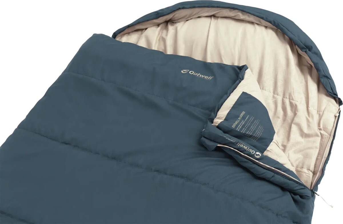Outwell - Campion Lux Xl Sovepose - 3-Sæson Rummelig - Blå