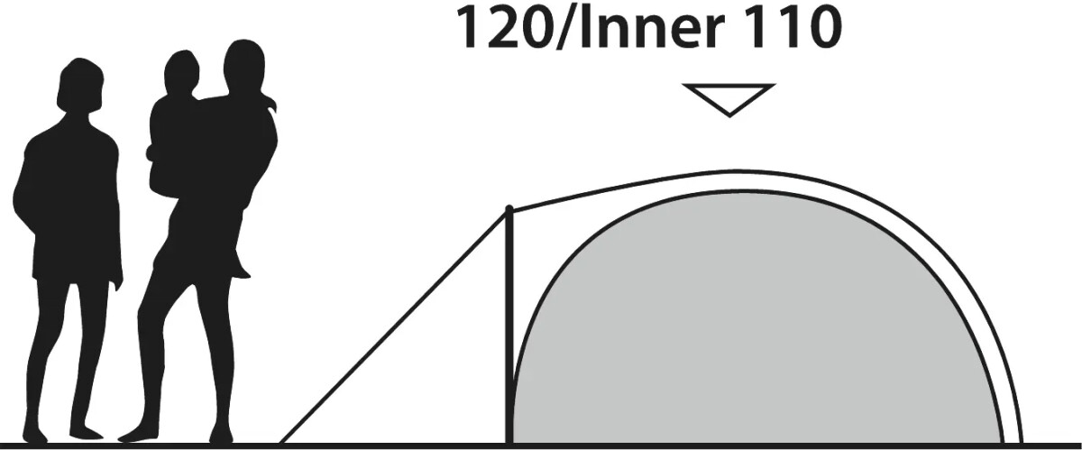 Outwell - Cloud 2 - Telt - 2 Personer - Grøn