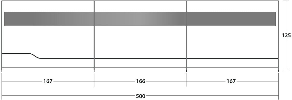 Outwell - Læsejl Med Vindue - Navy Night - 5X1 25 M