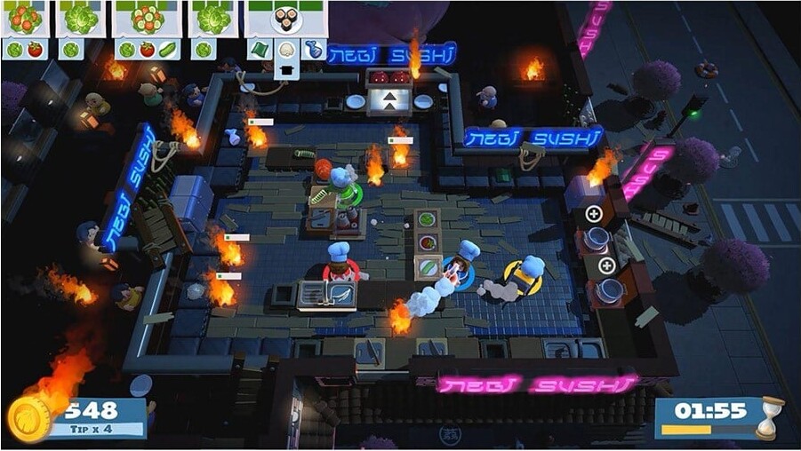 Overcooked 2 - Kode I Boks