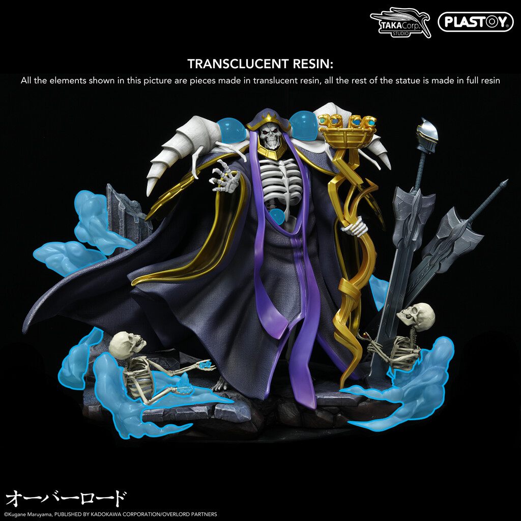 Overlord Statue Ainz Ooal Gown Statue