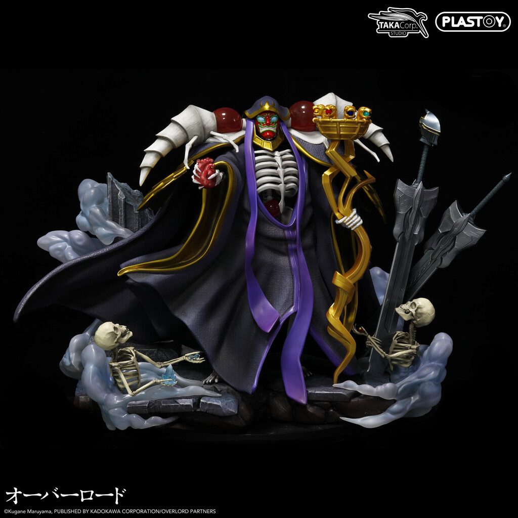 Overlord Statue Ainz Ooal Gown Statue