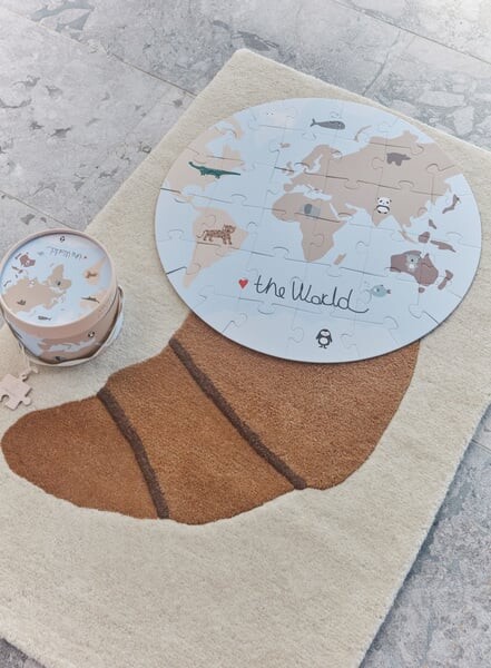 Oyoy Mini - Croissant Tæppe Til Børneværelset - 120X75 Cm