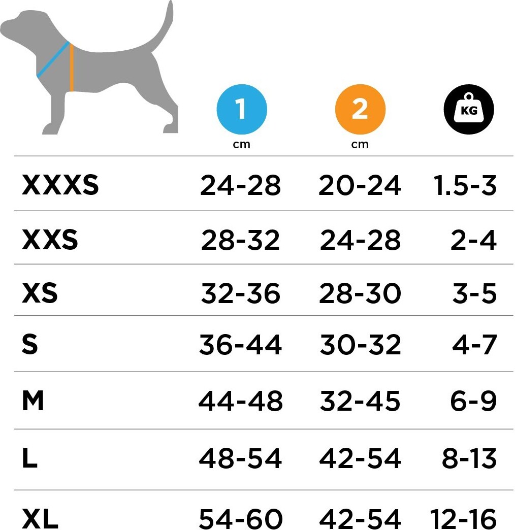 Hundesele - Air-Mesh - Ozami - Sort - Str Xxs