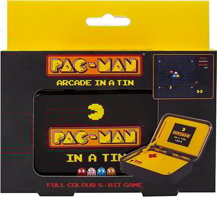 Pac-Man Arcade In A Tin - 8-Bit Spil - 2 4 Skærm
