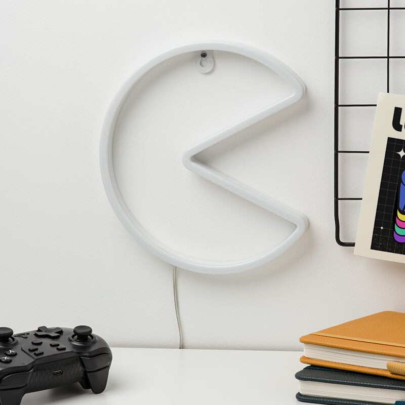 Pac Man Wall Mountable Led Neon Light