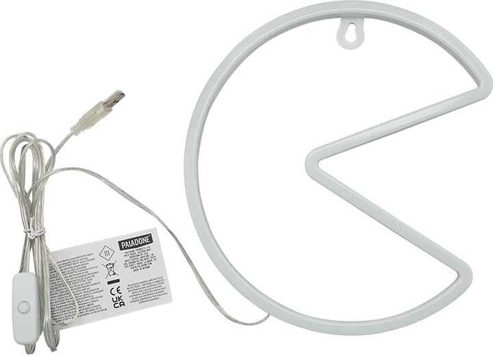 Pac Man Wall Mountable Led Neon Light