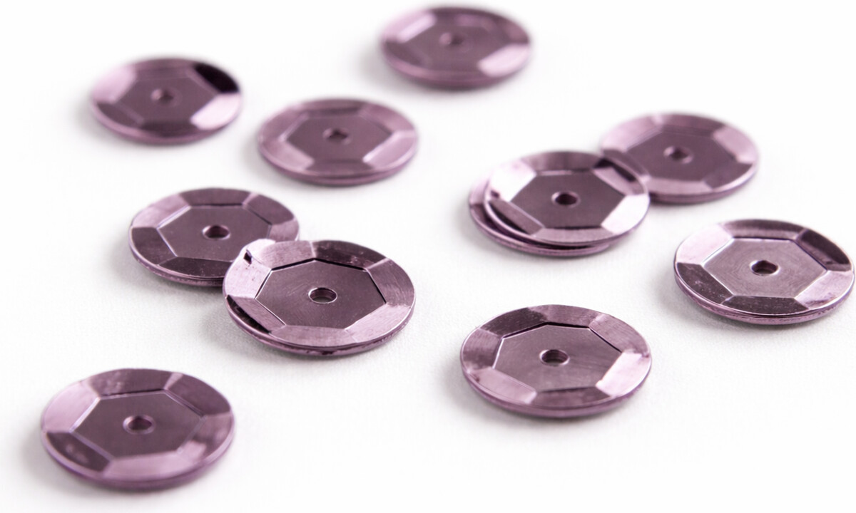 Pailletter - Rosa - 8 Mm - 500 G