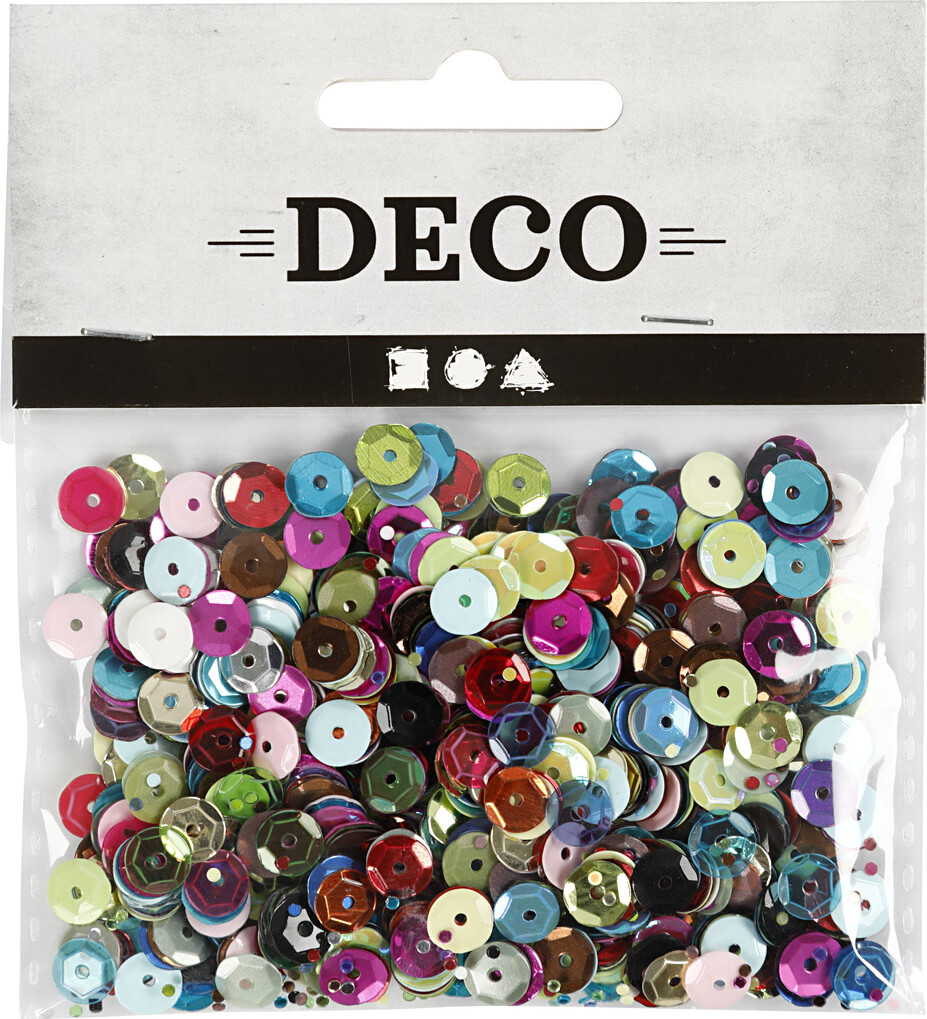 Pailletter - Runde - Ø 6 Mm - 10 G