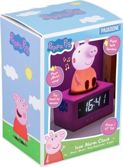 Paladone - Peppa Pig Icon Alarm Clock