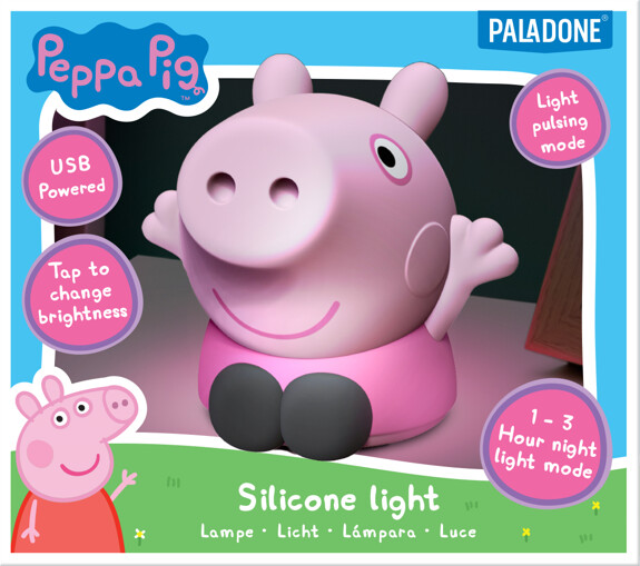 Paladone - Peppa Pig Silicone Light Rechargeable