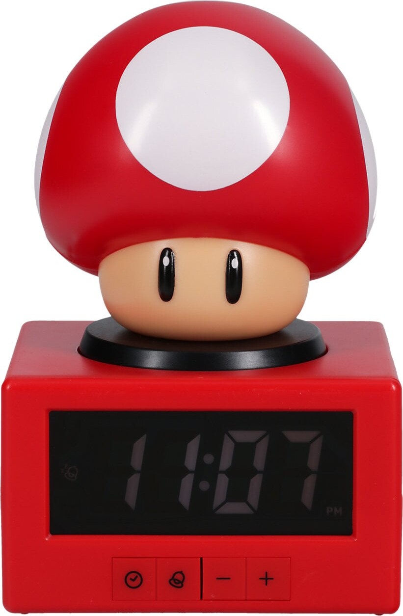 Paladone - Super Mario - Icon Alarm Clock With Light