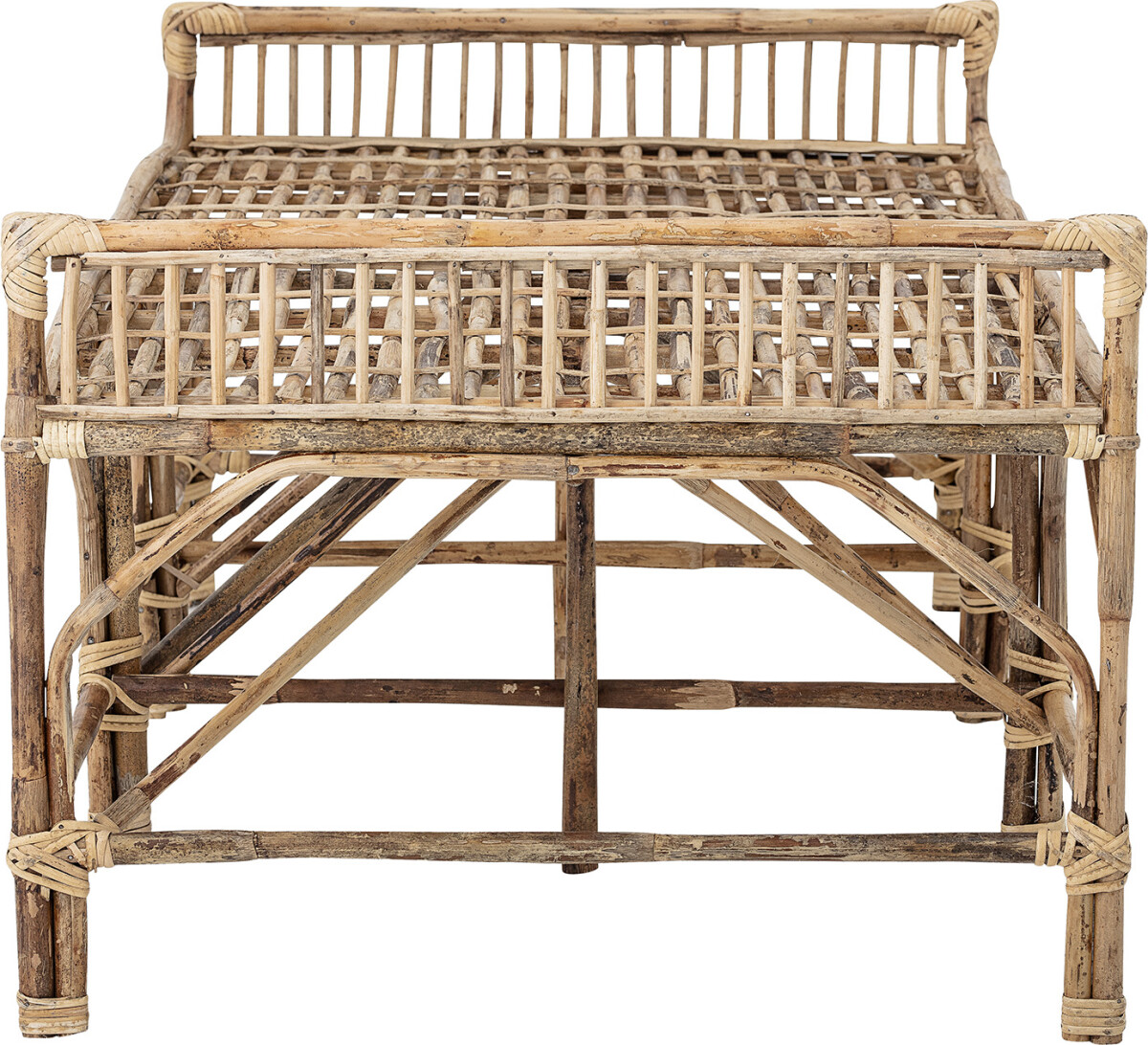 Bloomingville - Pammi Bænk - Natur - Sukkerør - Udendørs