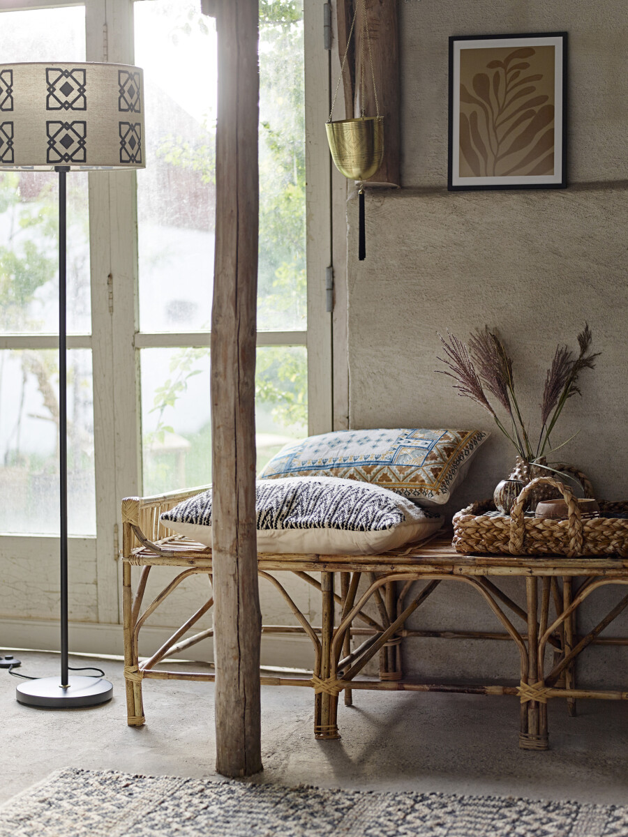 Bloomingville - Pammi Bænk - Natur - Sukkerør - Udendørs