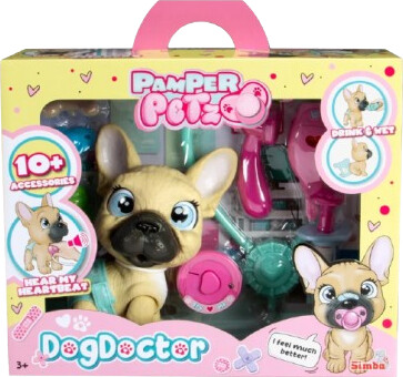 Pamper Petz - Dog Doctor - Hunde Dyrlæge Legesæt - Simba Toys