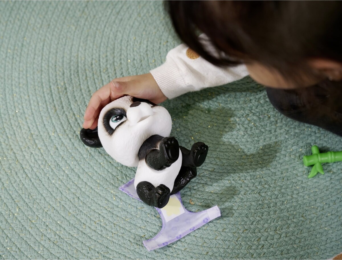 Wild Life - Pamper Petz - Panda - Interaktiv - 15 Cm