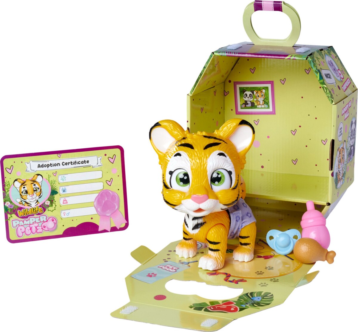 Pamper Petz - Tiger - Interaktivt Kæledyr Legetøj