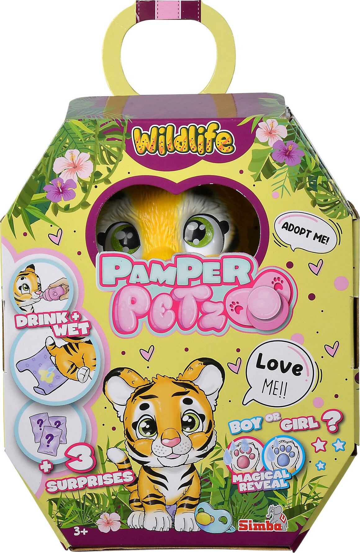 Pamper Petz - Tiger - Interaktivt Kæledyr Legetøj