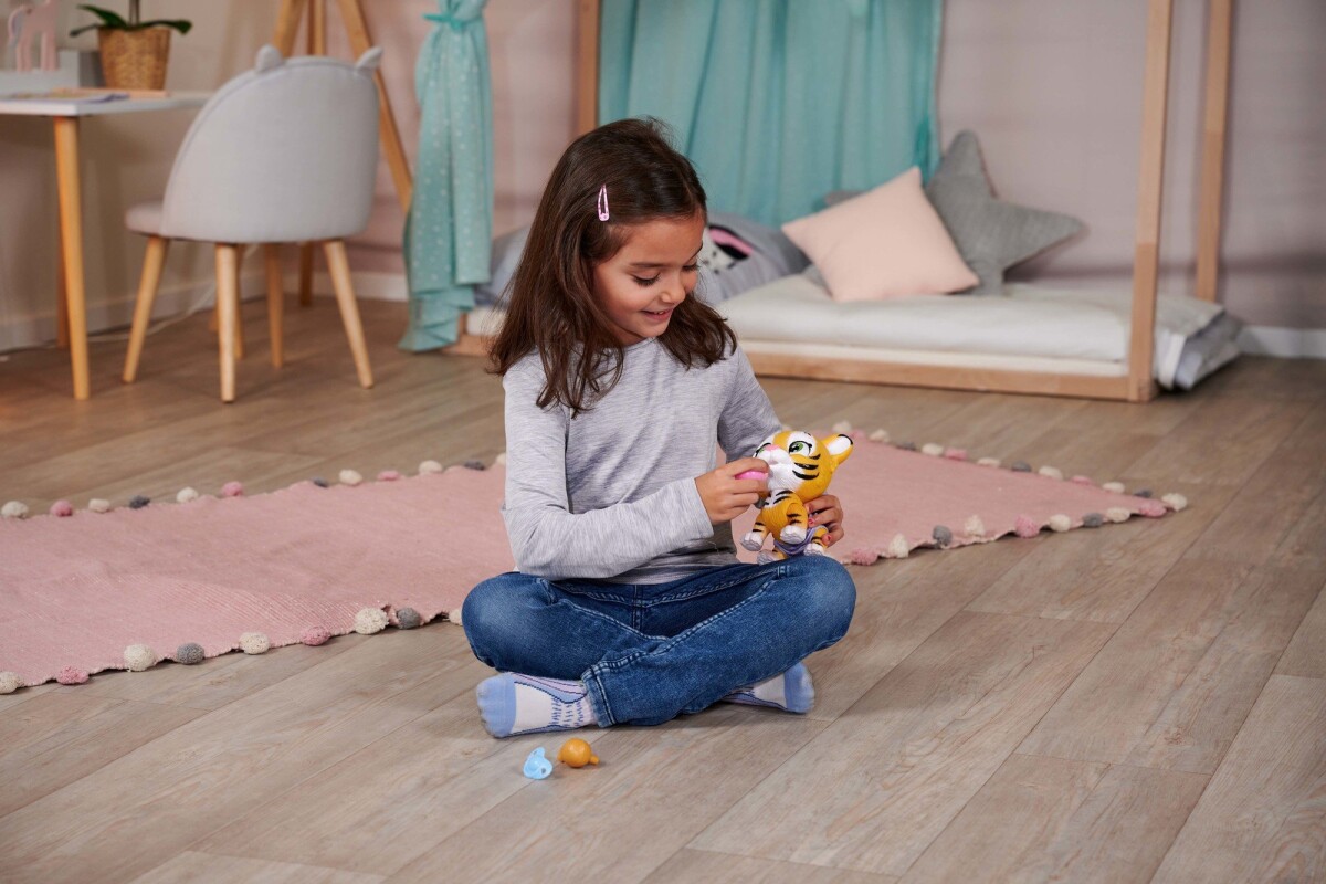 Pamper Petz - Tiger - Interaktivt Kæledyr Legetøj
