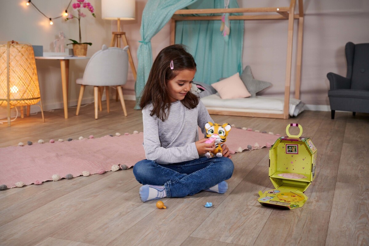 Pamper Petz - Tiger - Interaktivt Kæledyr Legetøj