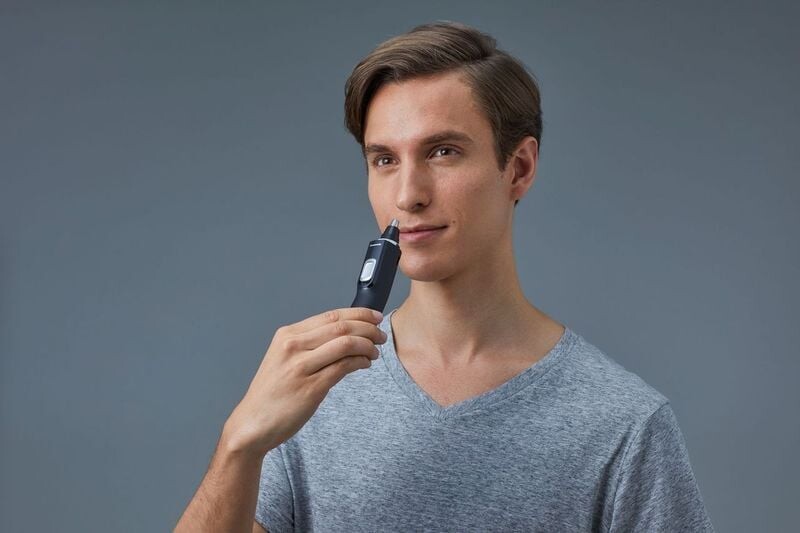 Panasonic - Nose Trimmer With Vacum Er-Ckn2-A301