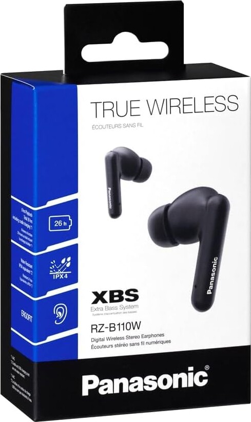 Panasonic - Wireless Earbuds Rz-B110Wde-K - Black