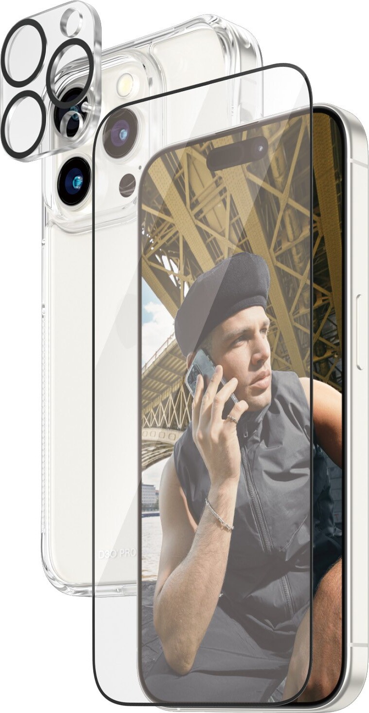 Panzerglass - Apple Iphone 15 Pro - Skærmbeskyttelse Picture Perfect D30