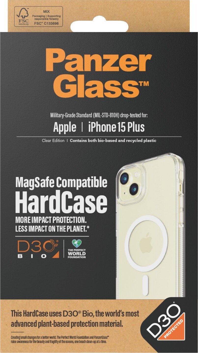 Panzerglass - Apple Iphone 15 - 6 1 Hardcase Med D3O