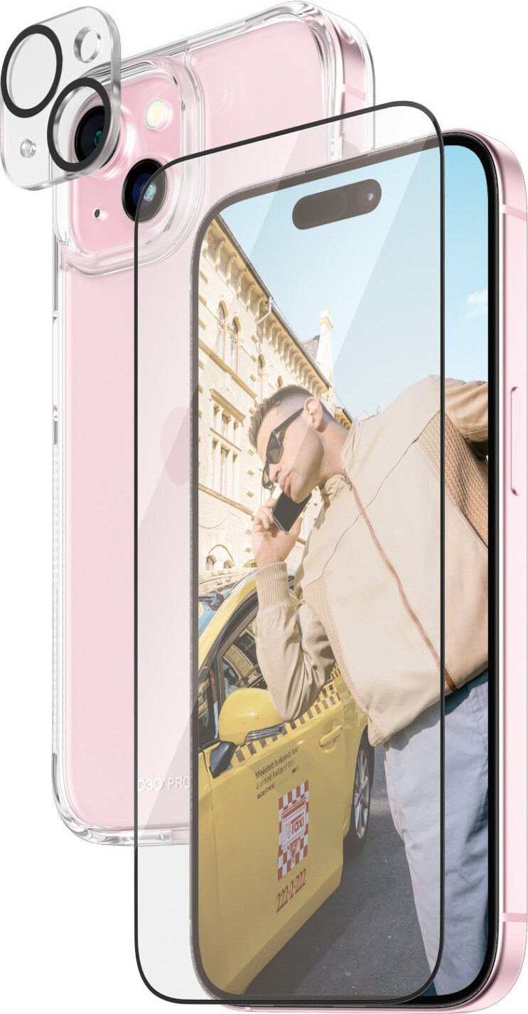 Panzerglass - Apple Iphone 15 - Skærmbeskyttelse Picture Perfect D30