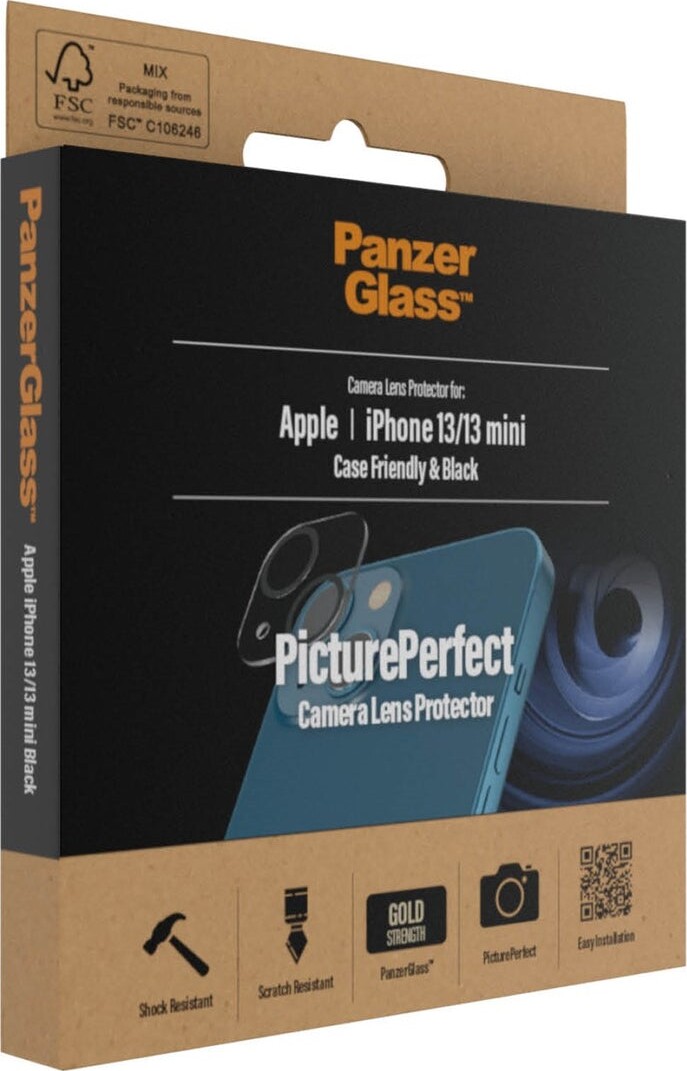 Panzerglass - Apple Iphone 13 13 Mini - Linsebeskyttelse - Mini