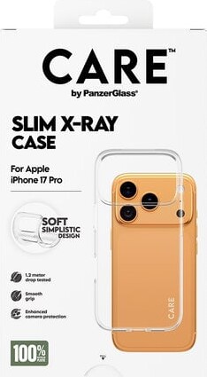 Care By Panzerglass - Iphone 17 Pro - Slim X-Ray Case - Transparent