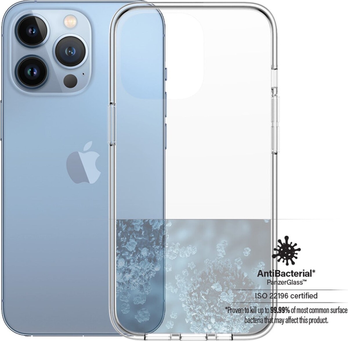 Panzerglass - Iphone 13 Pro - Clearcase Cover - Gennemsigtig