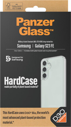 Panzerglass - Samsung Galaxy S23 Fe - Hardcase Cover - Gennemsigtig