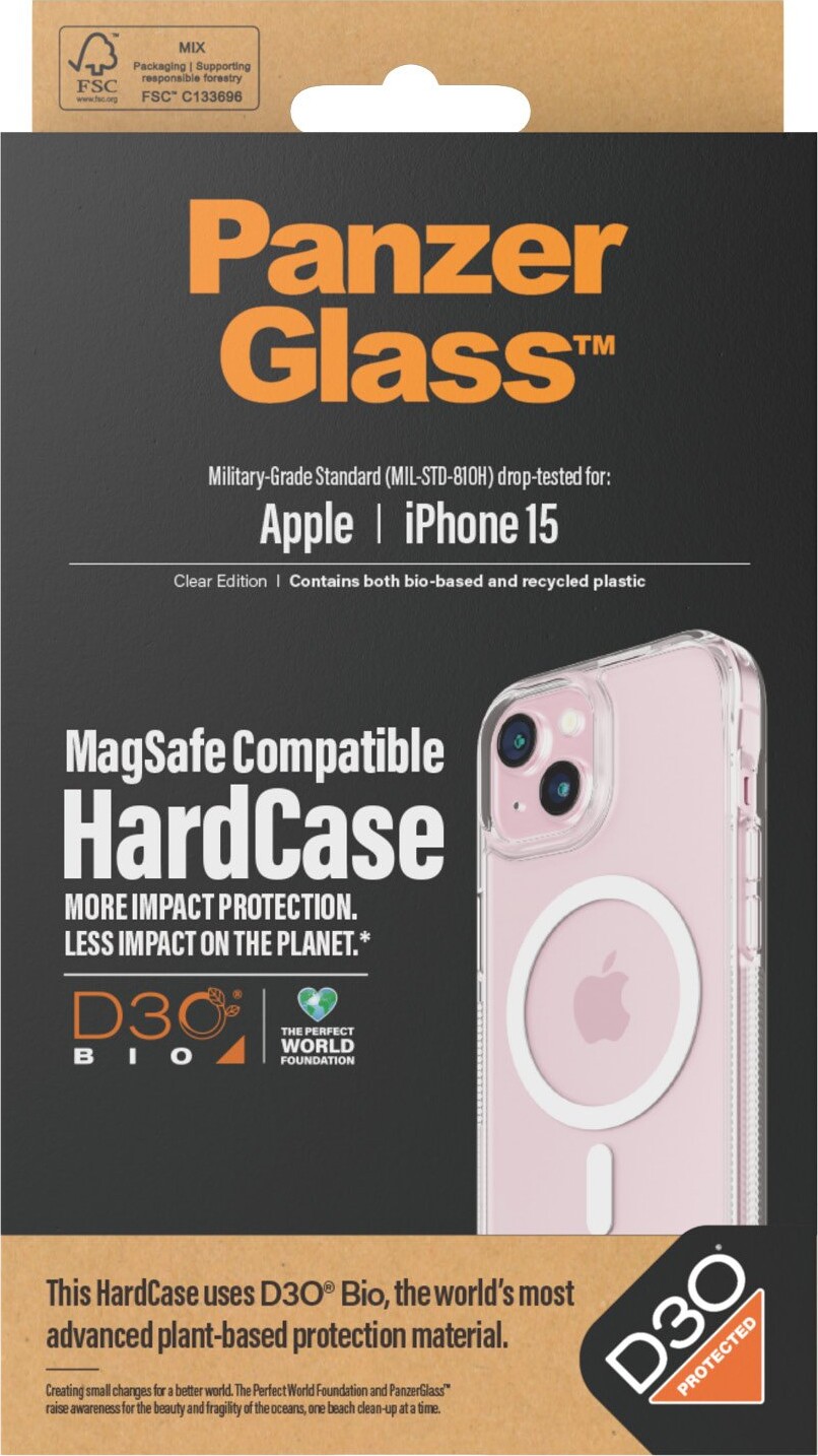 Panzerglass - Iphone 15 - Hardcase Magsafe Kompatibel