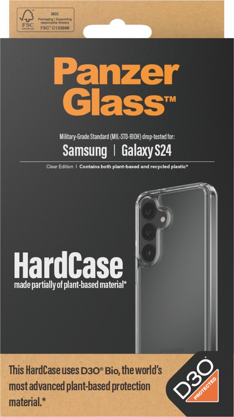 Panzerglass - Samsung Galaxy S24 - Hard Case Cover Med D3O