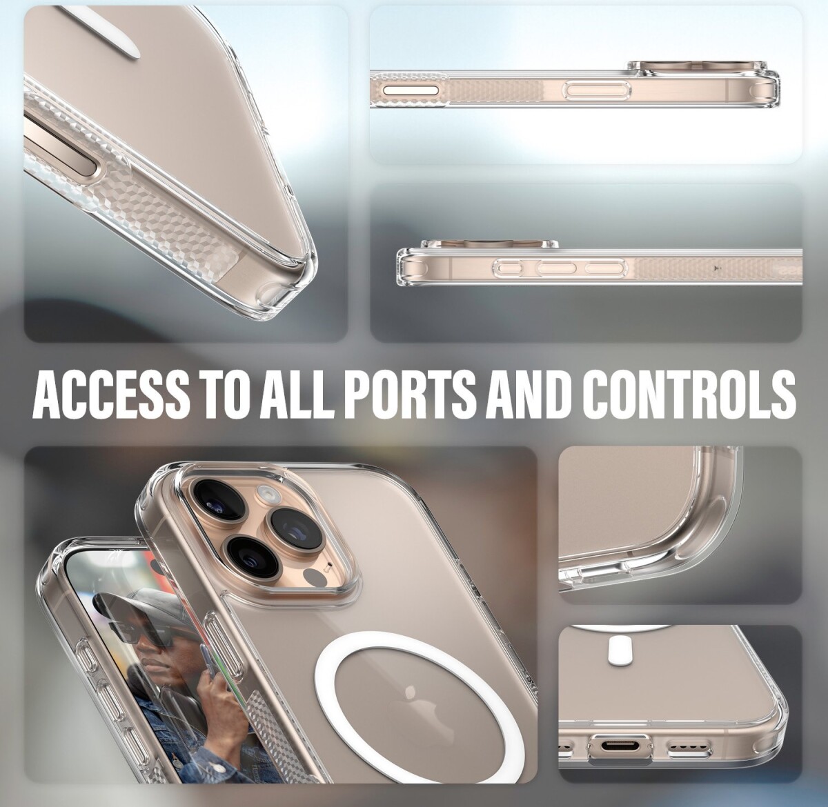 Panzerglass - Hardcover Magsafe - Iphone 16 Pro Max - Hvid