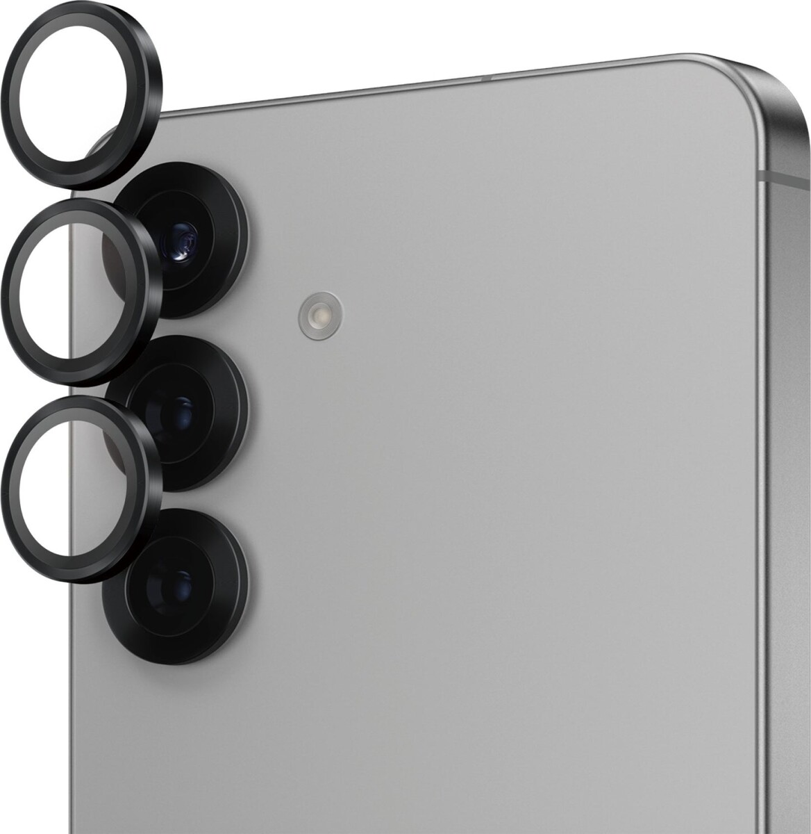 Panzerglass - Hoops - Samsung Galaxy S 2025 - Linsebeskyttelse - Sort