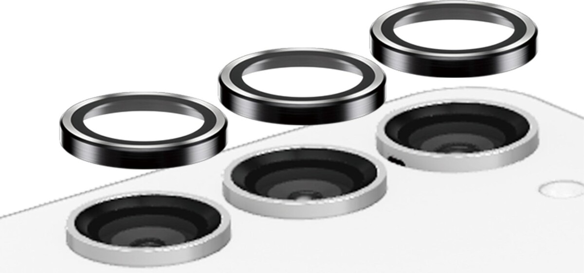 Panzerglass - Hoops - Samsung Galaxy S23 Fe - Linsebeskyttelse - Sort