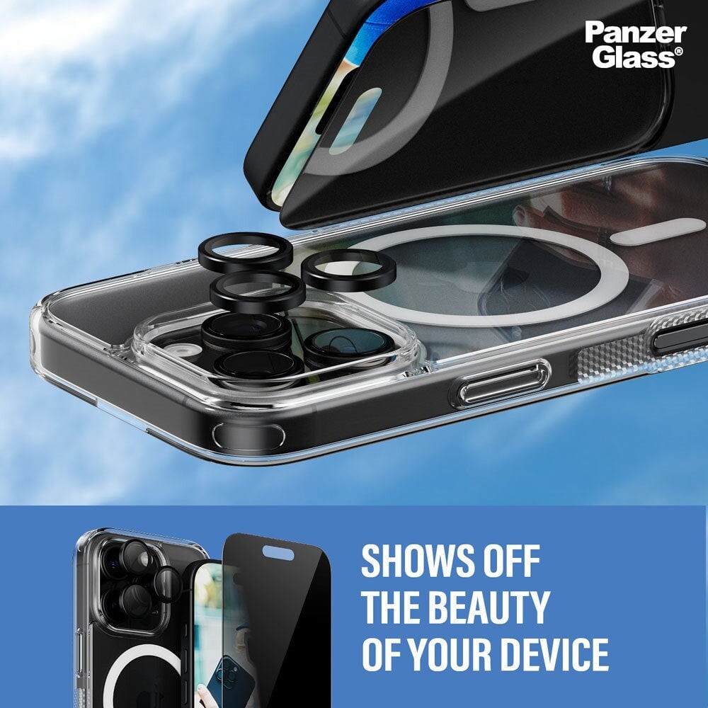 Panzerglass - Iphone 16 Pro 63 - 3-I-1 Privacy Cover Sæt