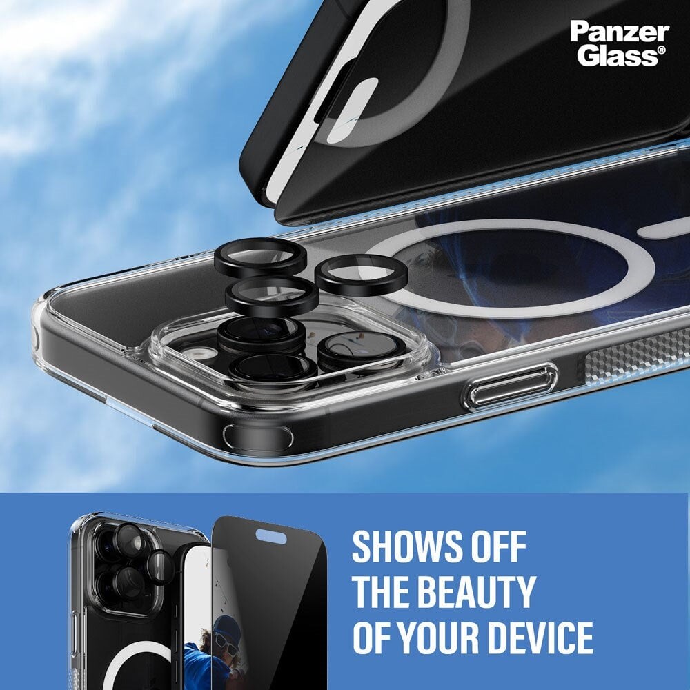 Panzerglass - Iphone 16 Pro Max 69 - 3-I-1 Privacy Cover Sæt