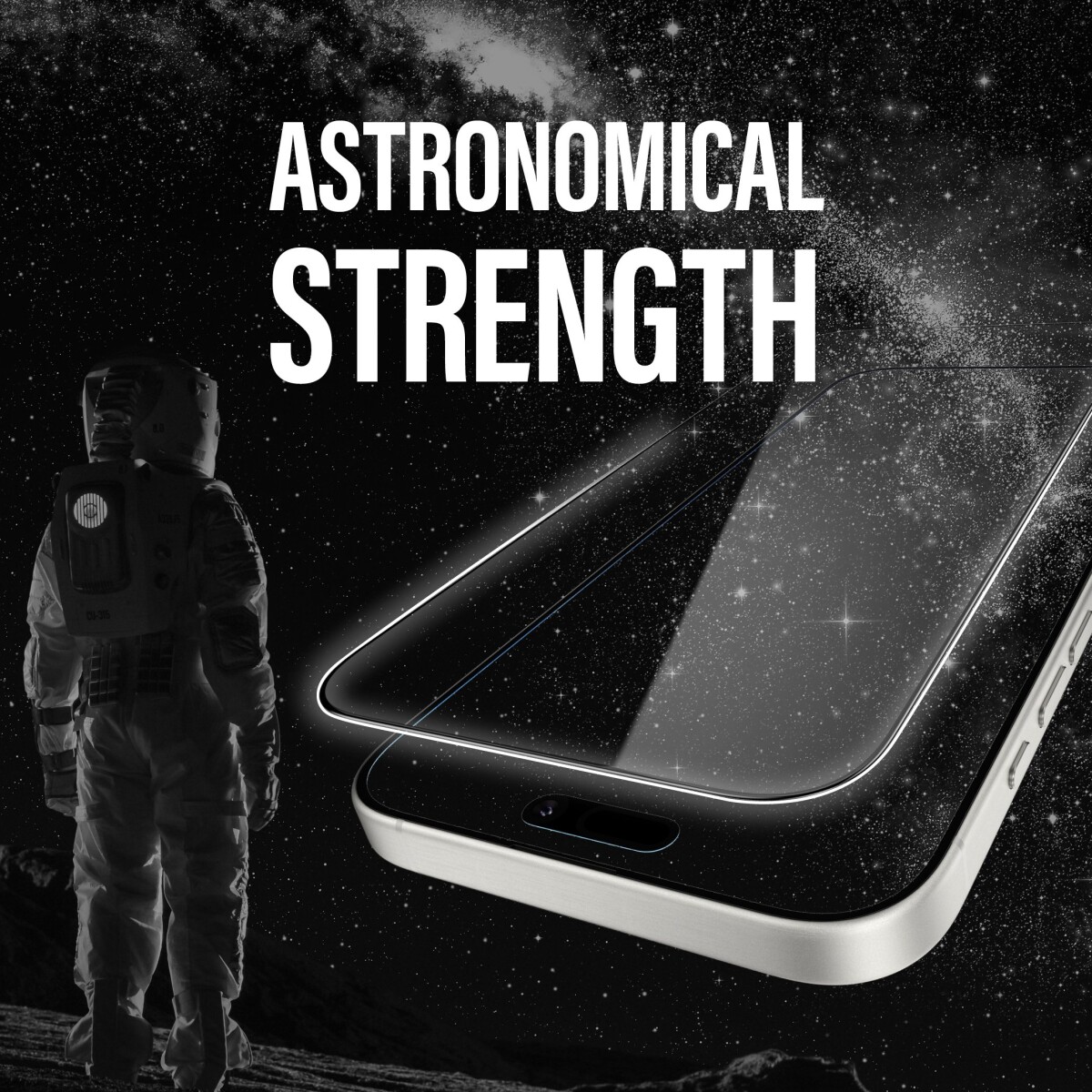 Panzerglass - Iphone 16 Pro - Keramisk Skærmbeskyttelse - Ultra Wide Fit