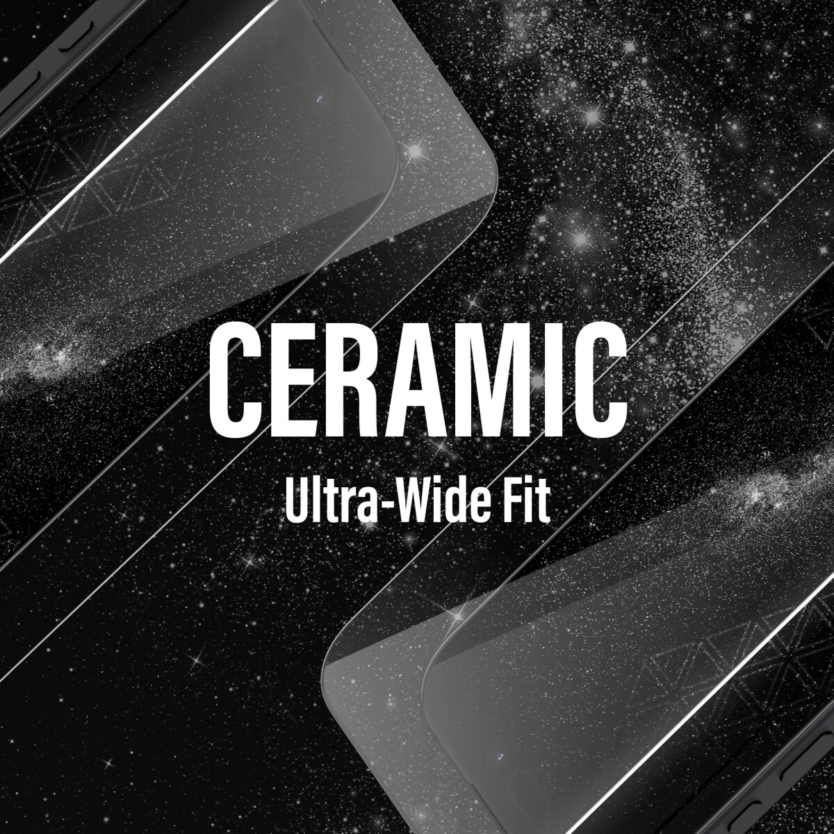 Panzerglass - Iphone 16 Pro - Keramisk Skærmbeskyttelse - Ultra Wide Fit