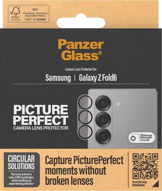 Panzerglass - Samsung Galaxy Z Fold6 - Linsebeskyttelse