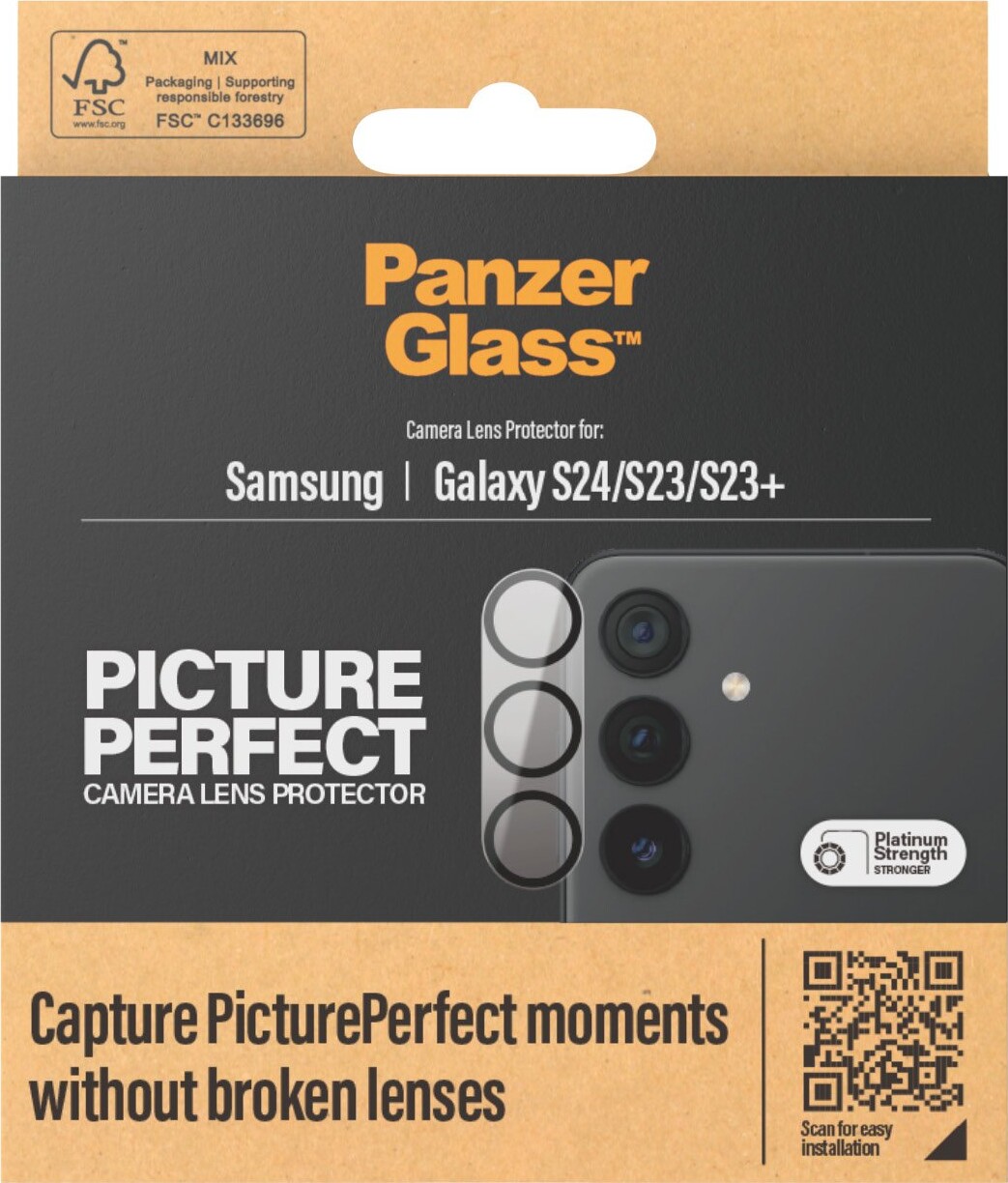Panzerglass - Galaxy S24 - Pictureperfect Linsebeskytter - Sort